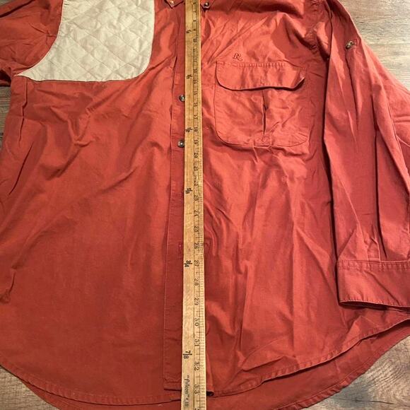 Remington western vintage style quilted button up work shirt - Picture 4 of 6